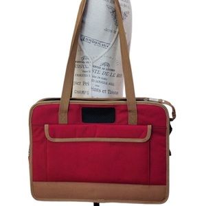 Pet Dog /Small Cat Carrier Soft Sided Comfort Bag Travel Case Airline Approved